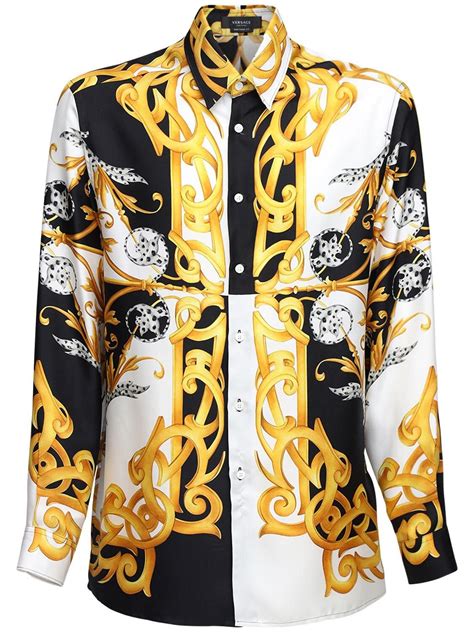 vintage Versace style shirts